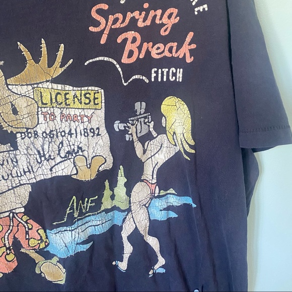 🌈Men’s Abercrombie & Fitch Graphic Tee - Picture 3 of 8